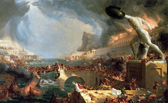 Thomas Cole, The course of Empire – Destruction, 1836